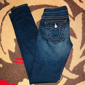 True religion skinny jeans size 28